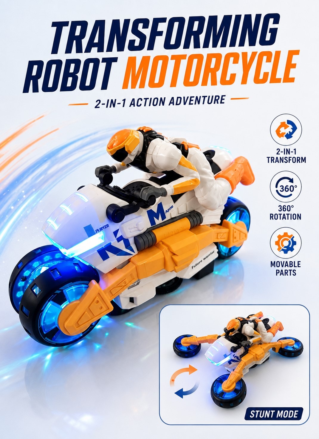 Transforming Robot Motorcycle