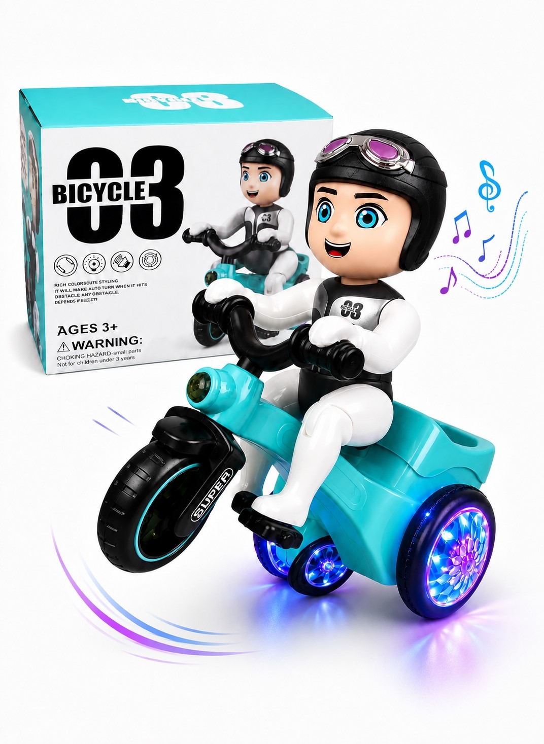 Stunt Bicycle — Blue
